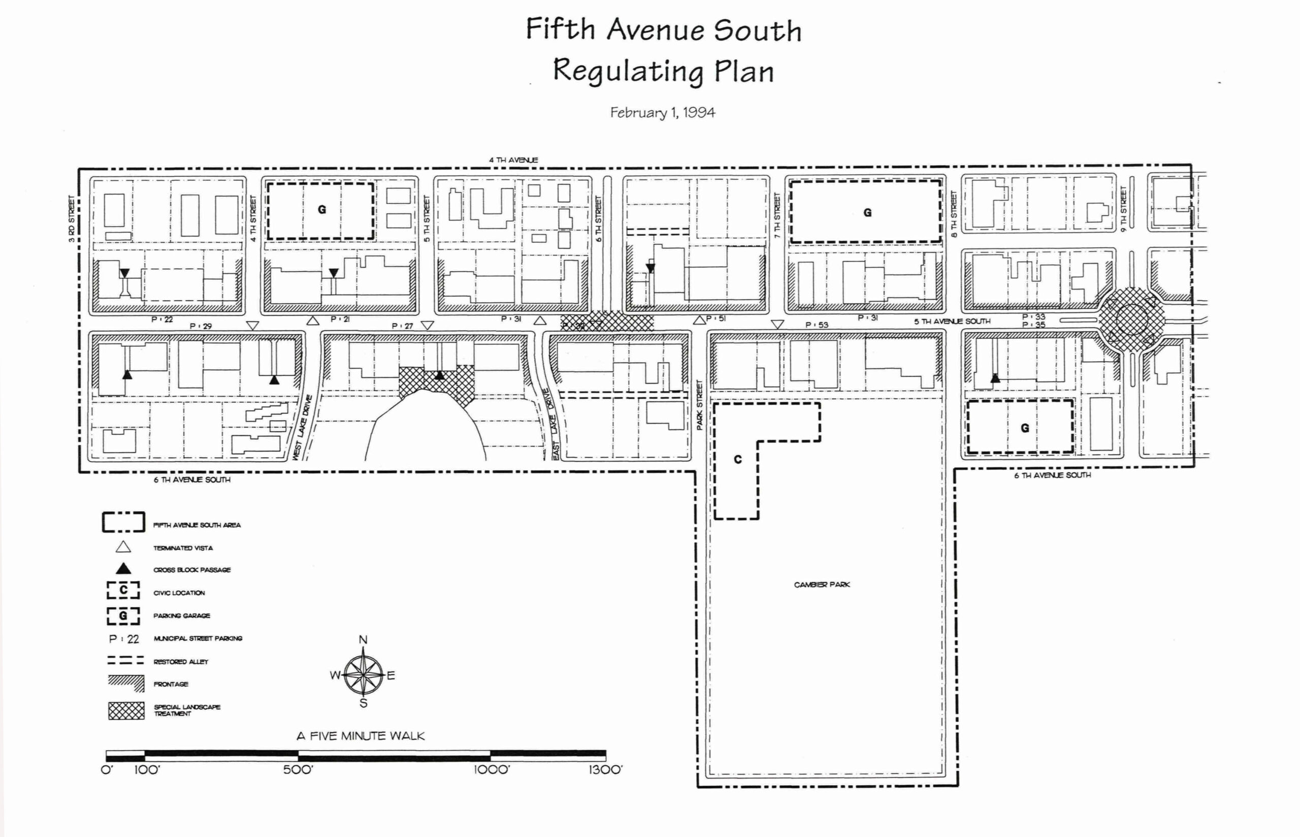 5th Avenue South Overlay District Regulating Plan