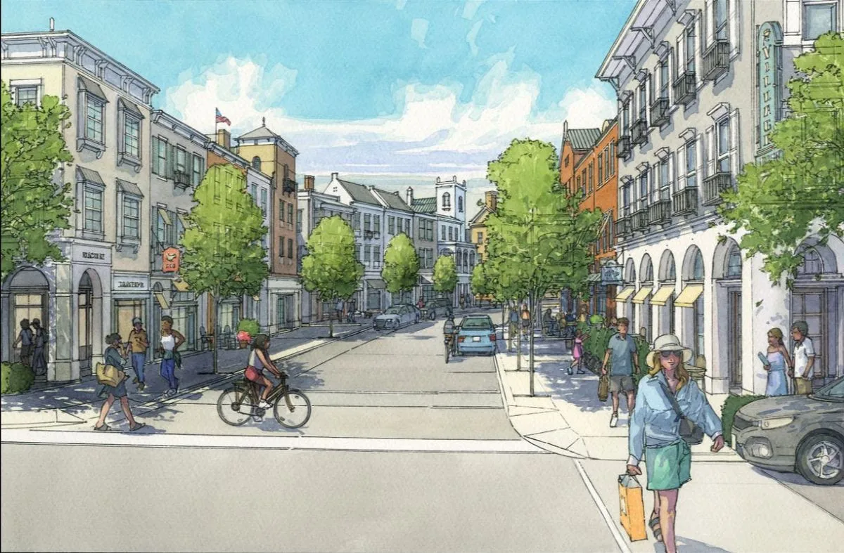 ivanhoe-village-street-rendering Ivanhoe Village rendering
