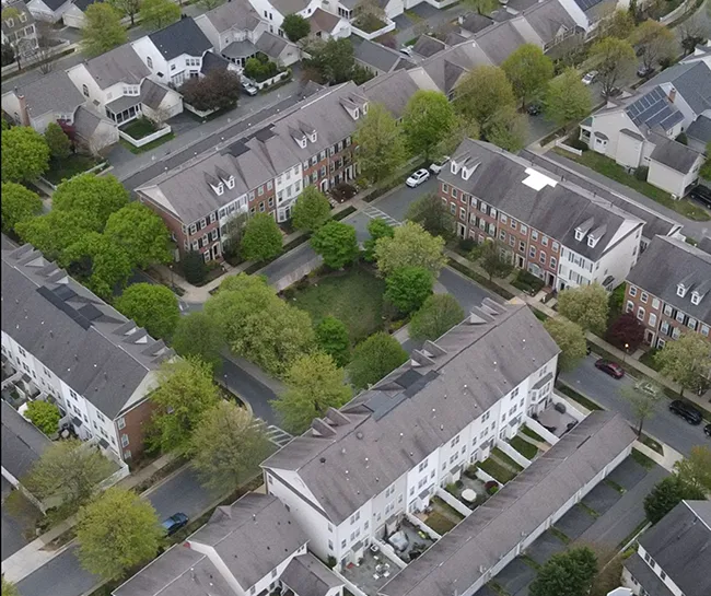CNU legacy project aerial rendering