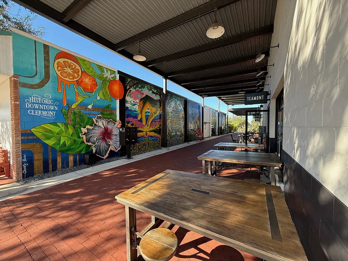 Art walk in Clermont
