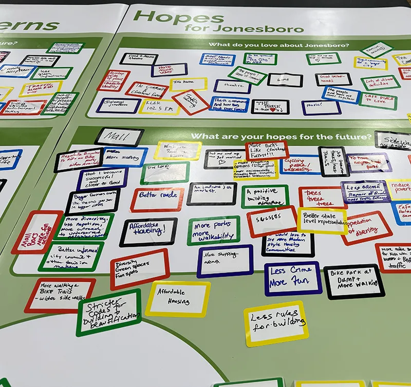 Hope for Jonesboro display