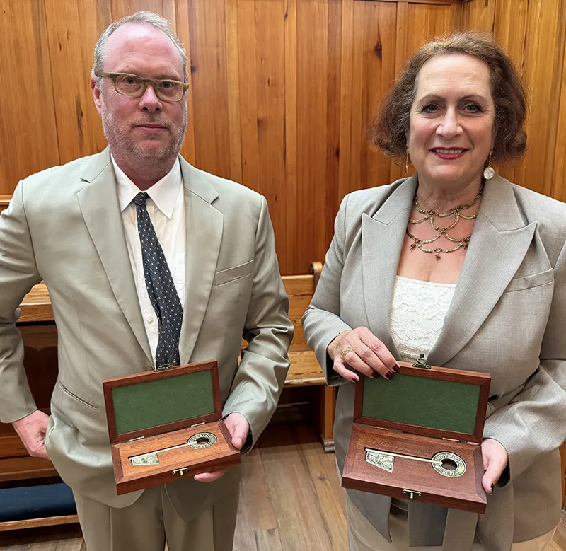 Erik Vogt and Marieanne Houry Vogt